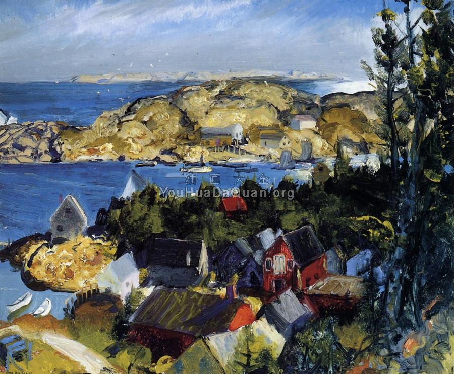 Matinicus fom Mr Ararat - 乔治·贝洛斯